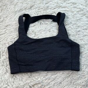 Lululemon Varsa Bra *lululemon lab Din Jacquard Black True Navy
